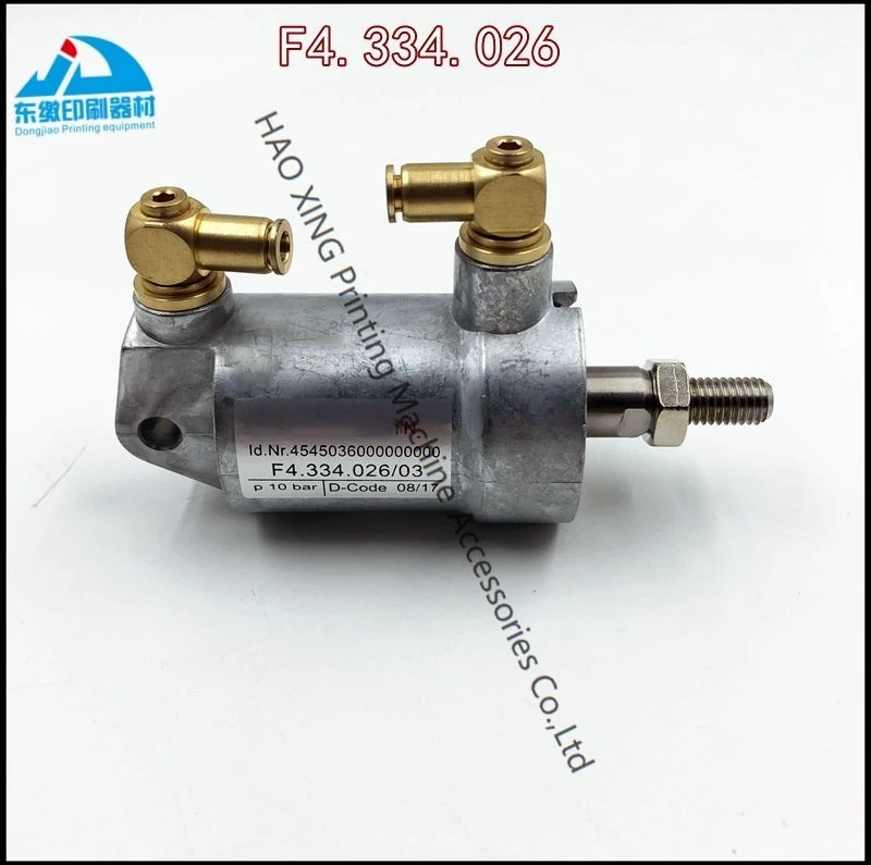 1 قطعة F4.334.026/03 اسطوانة هوائية ل هايدلبرغ الطباعة الصحافة اسطوانة أوفست الصحافة قطع الغيار