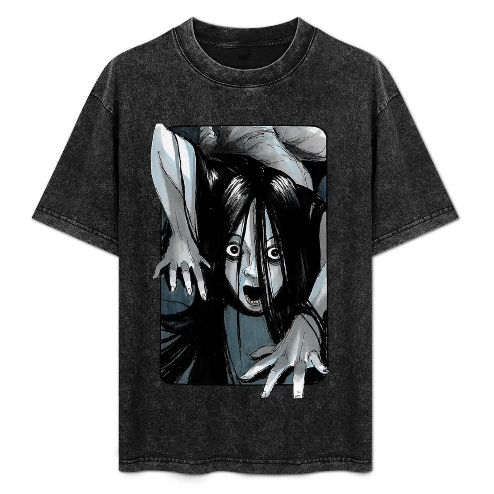 

Villain Clans - Kayako Saeki T-Shirt Basic Simple Casual Short Sleeve Tee