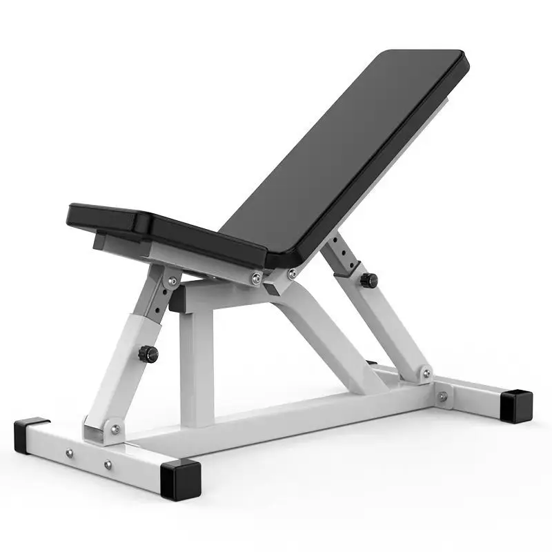 

Professional Workout Adjustable Barbell Bench Chair and Squat Rack Strength Training Bench Press