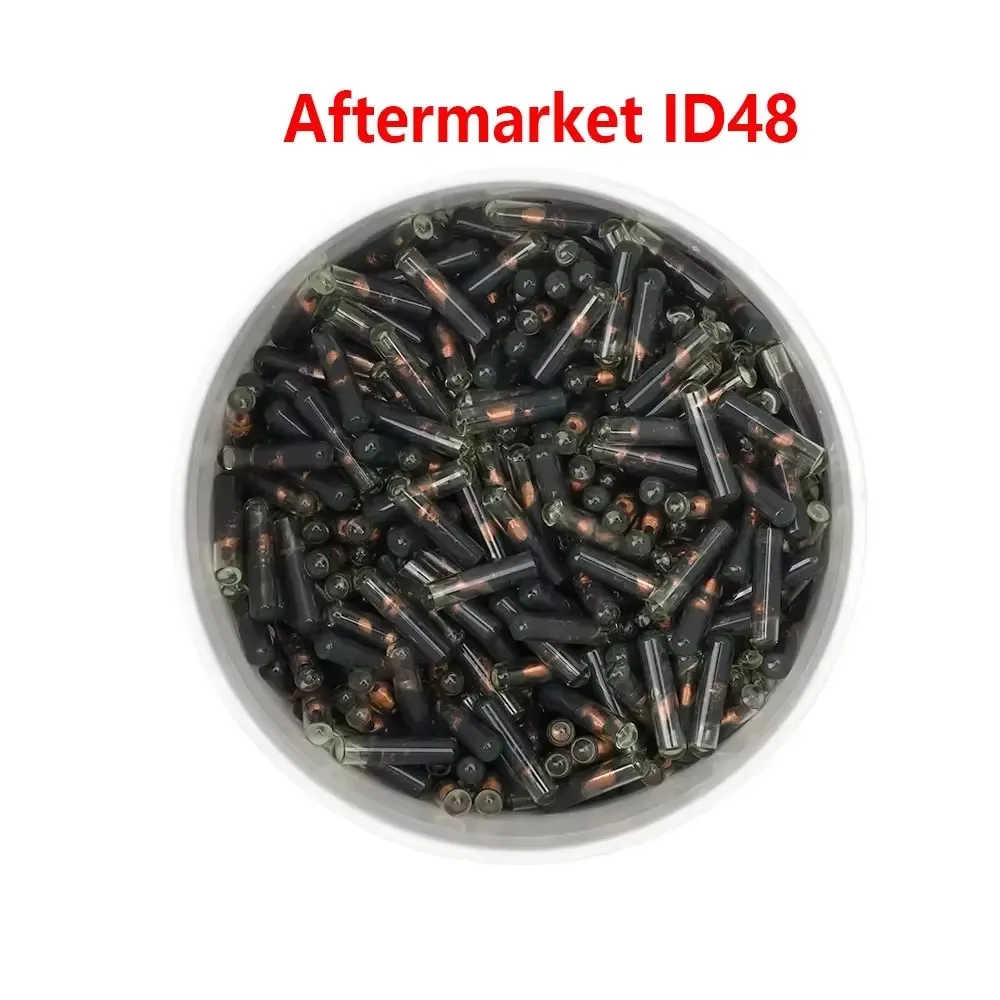 

5 шт. послепродажный чип транспондера ID48, чип автомобильного ключа, пустой чип OEM ID48, чип автоматического транспондера, стекло ID 48, чип разблокировки