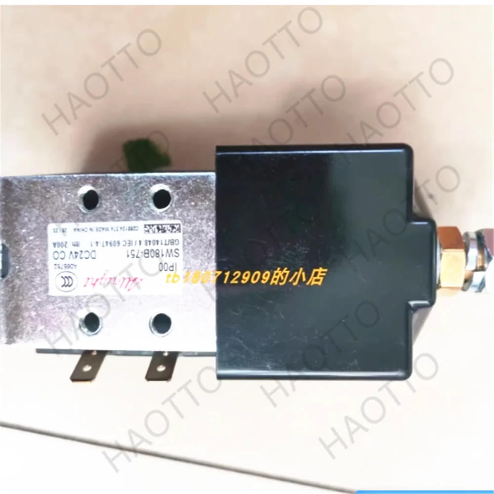 Contactor SW180 24V 48V 80V 200A SW180B-751 SW180B-108 SW180B-14 24 48 80 Volt Solenoid Relay 200 Amp