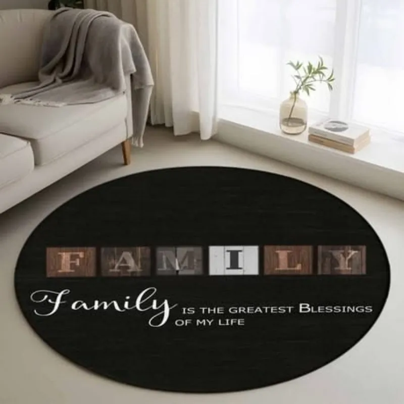 Cute Sunglasses Dog Carpet Sunflower Floral Area Rugs Living Room Golden Retriever Round Rug Spring Decor Entryway Door Mats