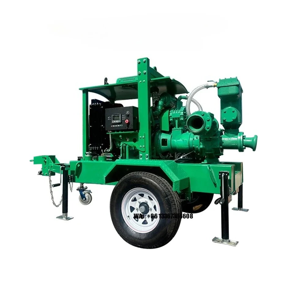 High Vacuum Operation Simple  Power Generation Drought Resistant Water Suction Pump