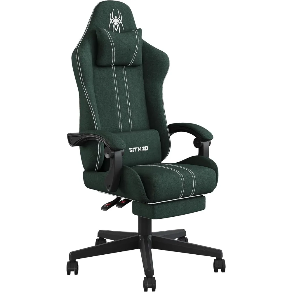 

Gaming Chair Breathable Fabric Computer Chair Comfortable Office Chair