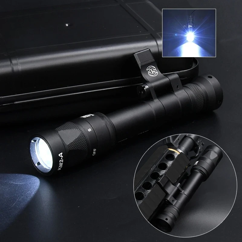 Airsoft Tactical Surefir M600 Tactical Flashlight M640 Gun Scout Light High Power Hunting Lamp for Mlok Keymod 20mm Ar15light