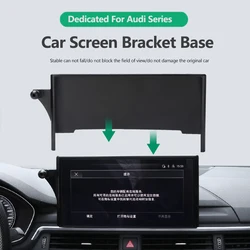 Dedicated Phone Holder In Car For Audi A4 A5 Q5 Q2 2017-2023 Auto Interior Central Control 7/8.3/10.1 Inch Screen Bracket Base