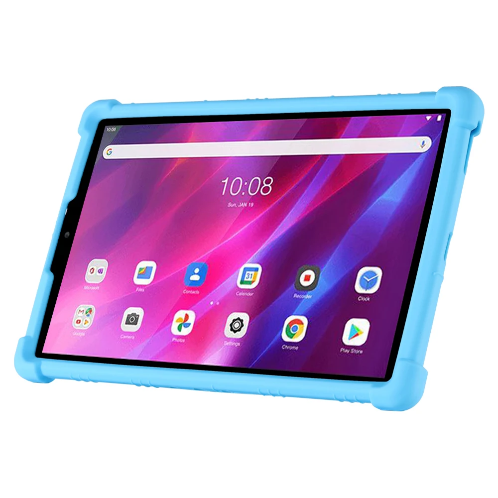 Case For Lenovo Tab K10 Tablet Safe Shockproof Silicone Stand Cover