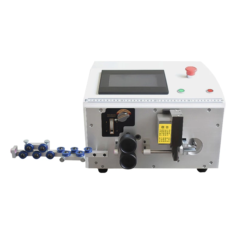 6mm2 Automatic BV Hard Wire Cable Cutting Bending Machine Copper Wire Cut Strip Bend Machine Automatic Electronic Wire Bender