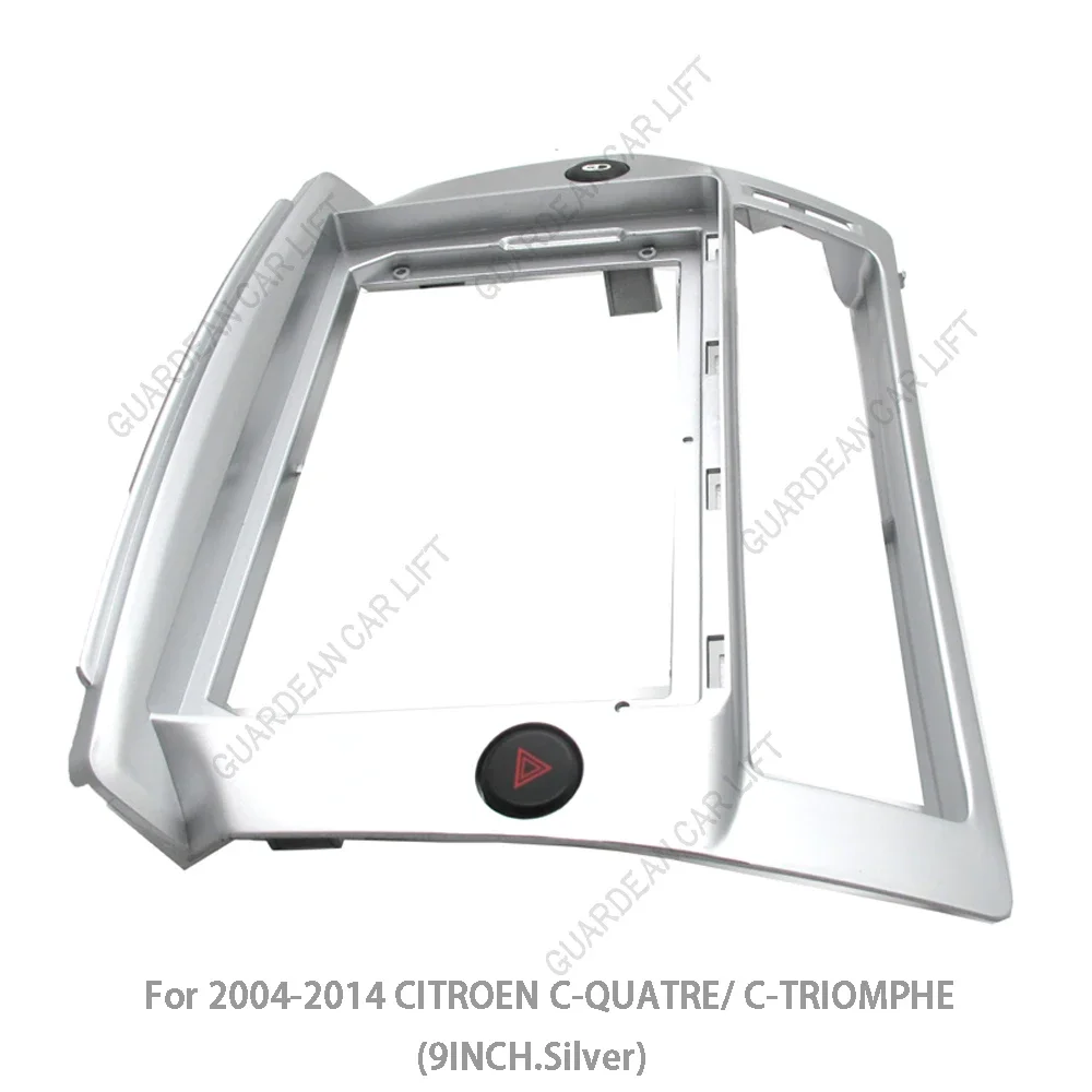 9Inch For Citroen C4 C-Triomphe C-Quatre 2004-2014 Car Radio Fascias Android GPS Stereo Player 2 Din Head Unit Panel Dash Frame - view 3