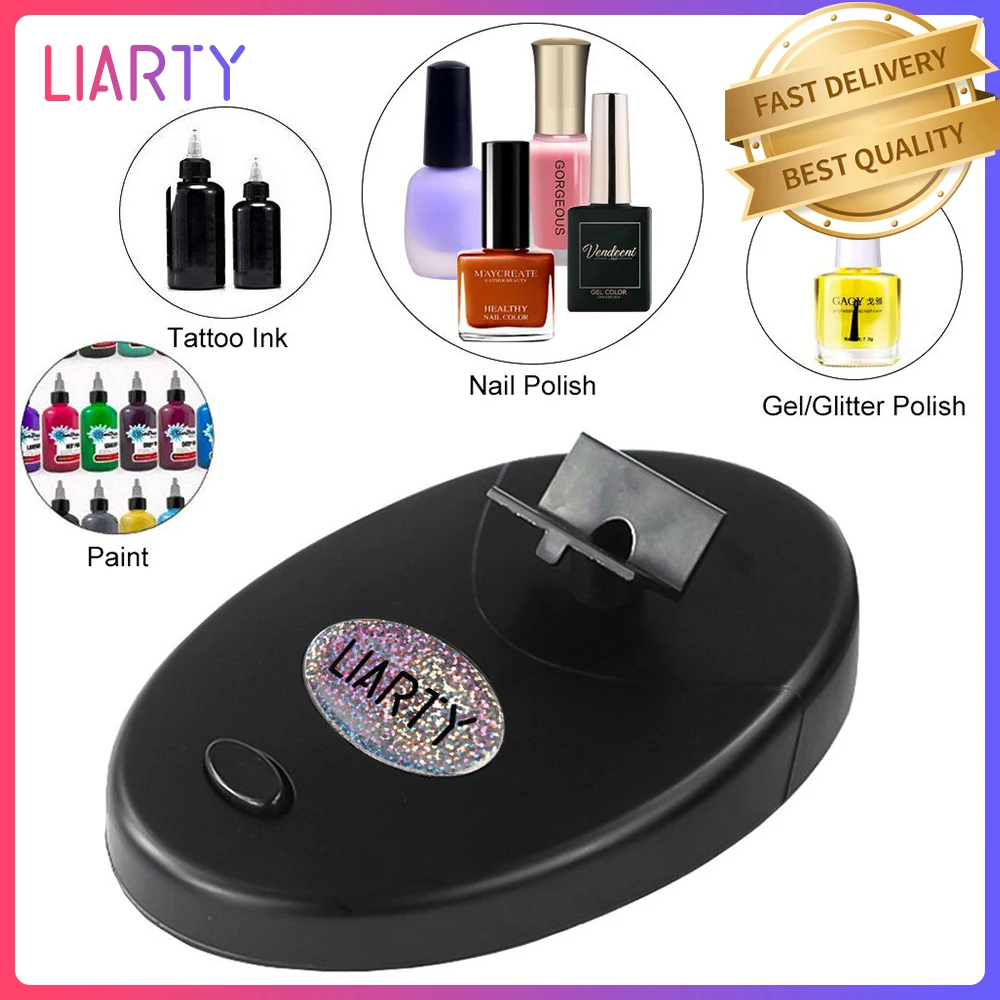 Nail Lacquer Shaker Nail Polish Agitator For Nails Varnish Bottle Shaking Machine Precipitation Remover Ink Paint Shaking Device