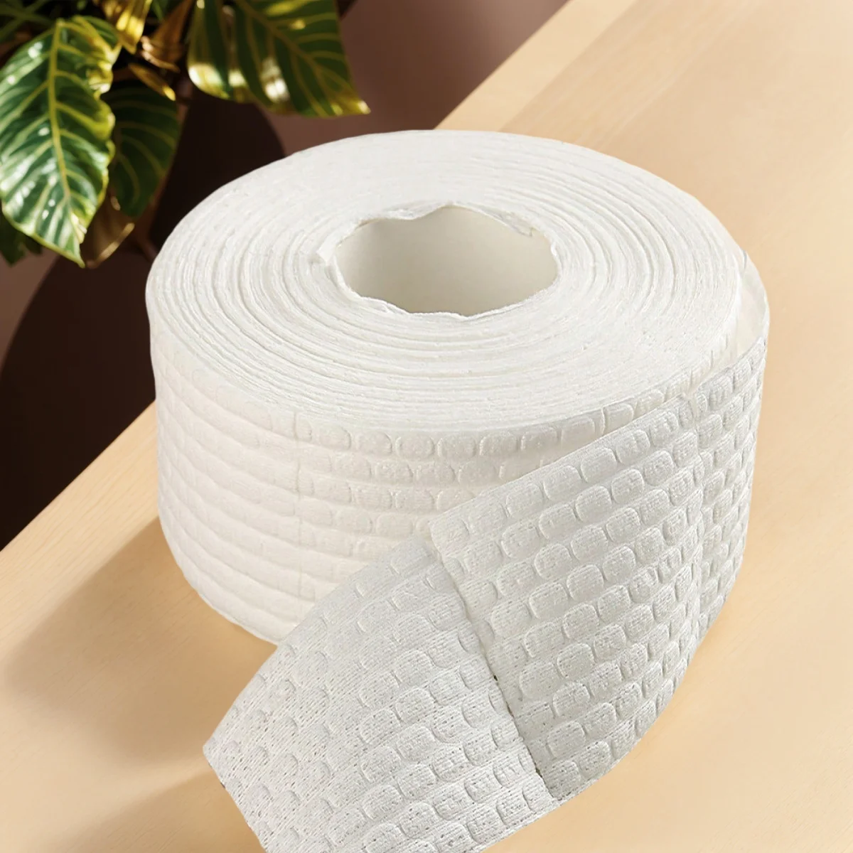 300/500 pz Salviette per unghie senza pelucchi Dischetti per rimozione smalto gel 1 rotolo Dischetti di cotone bianco Salviette per pulizia nail art Forniture per salone di manicure