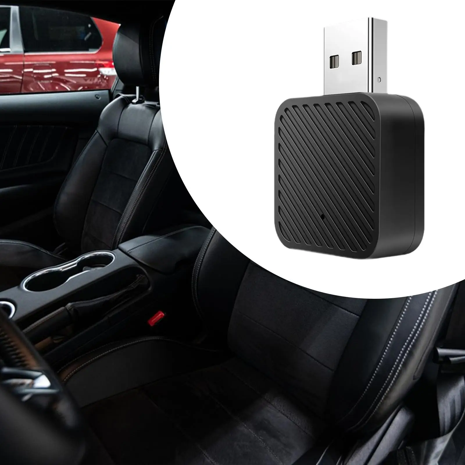 

Mini Auto Wireless Adapter Portable Low Latency 2V Multipurpose Repair Parts