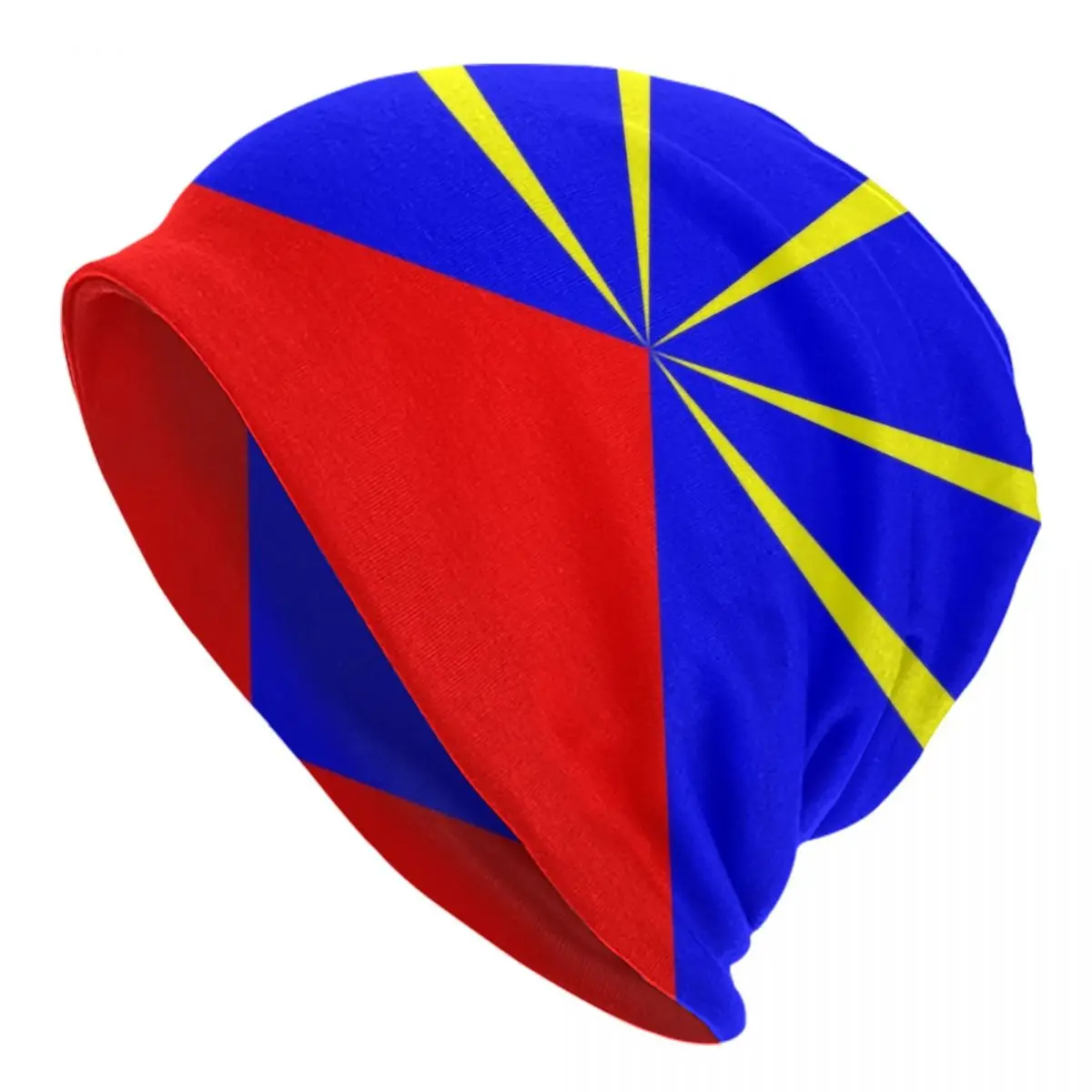 974 Reunion Island Flag Skullies Beanies Caps Streetwear Winter Warm Men Women Knit Hat Unisex Reunionese Proud Bonnet Hats