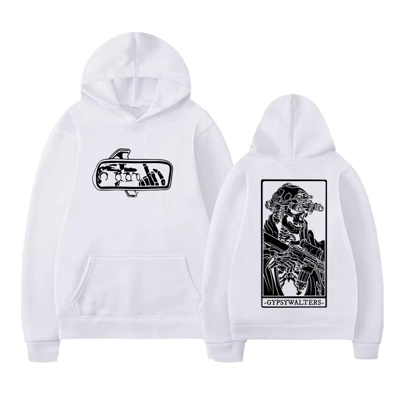 

Forward Observations Group GYPSYWALTERS Hoodie Men's Vintage Skeleton Graphic Hooded Sweatshirts Oversized Hoodies Streetwear