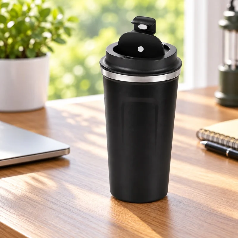 380/510ml Leakproof Stainless Steel Travel Mug for Car, Office and Camping