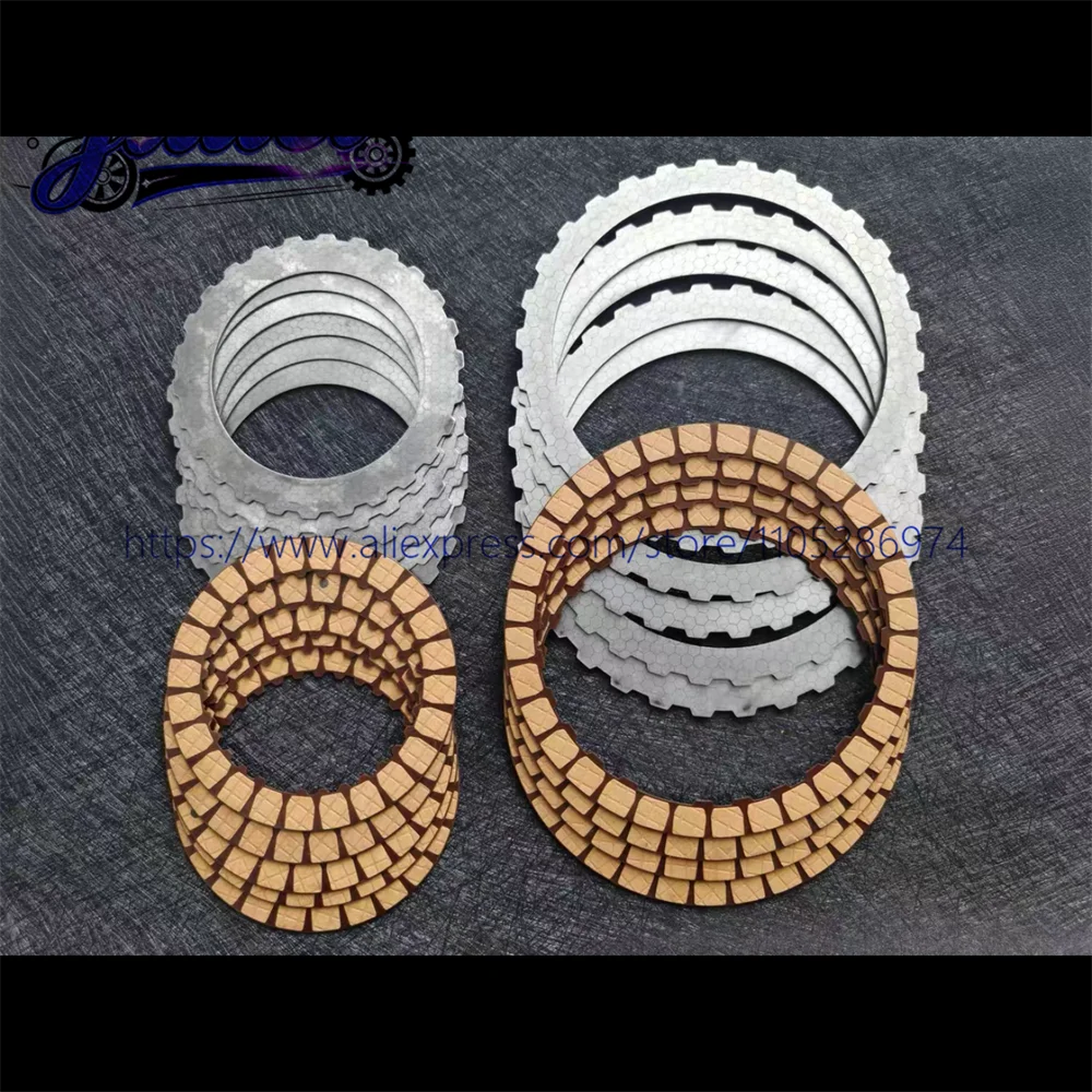 02E DQ250 DSG Auto Transmission Clutch Friction Plate /Steel plate For Audi A3 Q3 TT Skoda VW Beetle car gearbox Clucth Disc kit