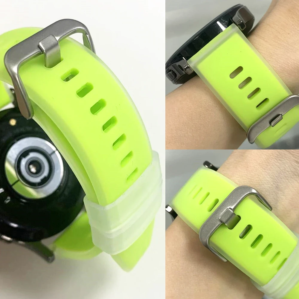 Silicone Strap For Garmin Forerunner 265 570 47mm 255 Music/Venu 4 45mm Replace Bracelet For AMAZFIT BALANCE 2 22mm Sports Bands