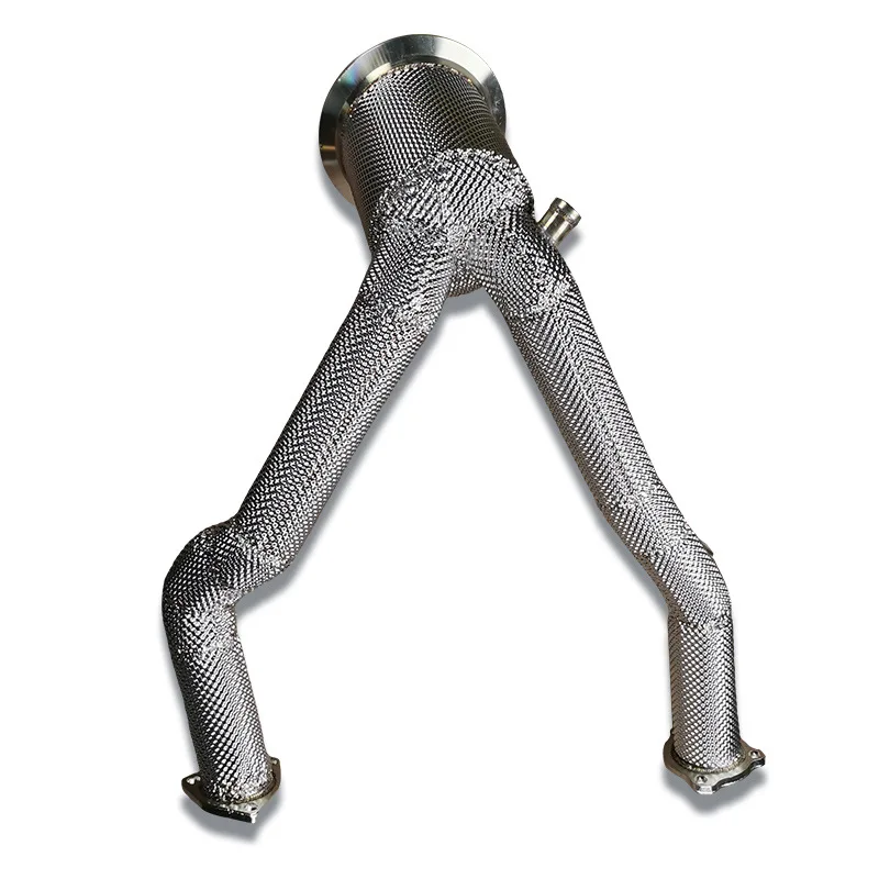 Producent zapewniający rury wydechowe ze stali nierdzewnej, odpowiednie do modyfikacji z mechaniczną regulacją ciśnienia, do sześciocylindrowych silników Audi A5, S5, A6, A7.