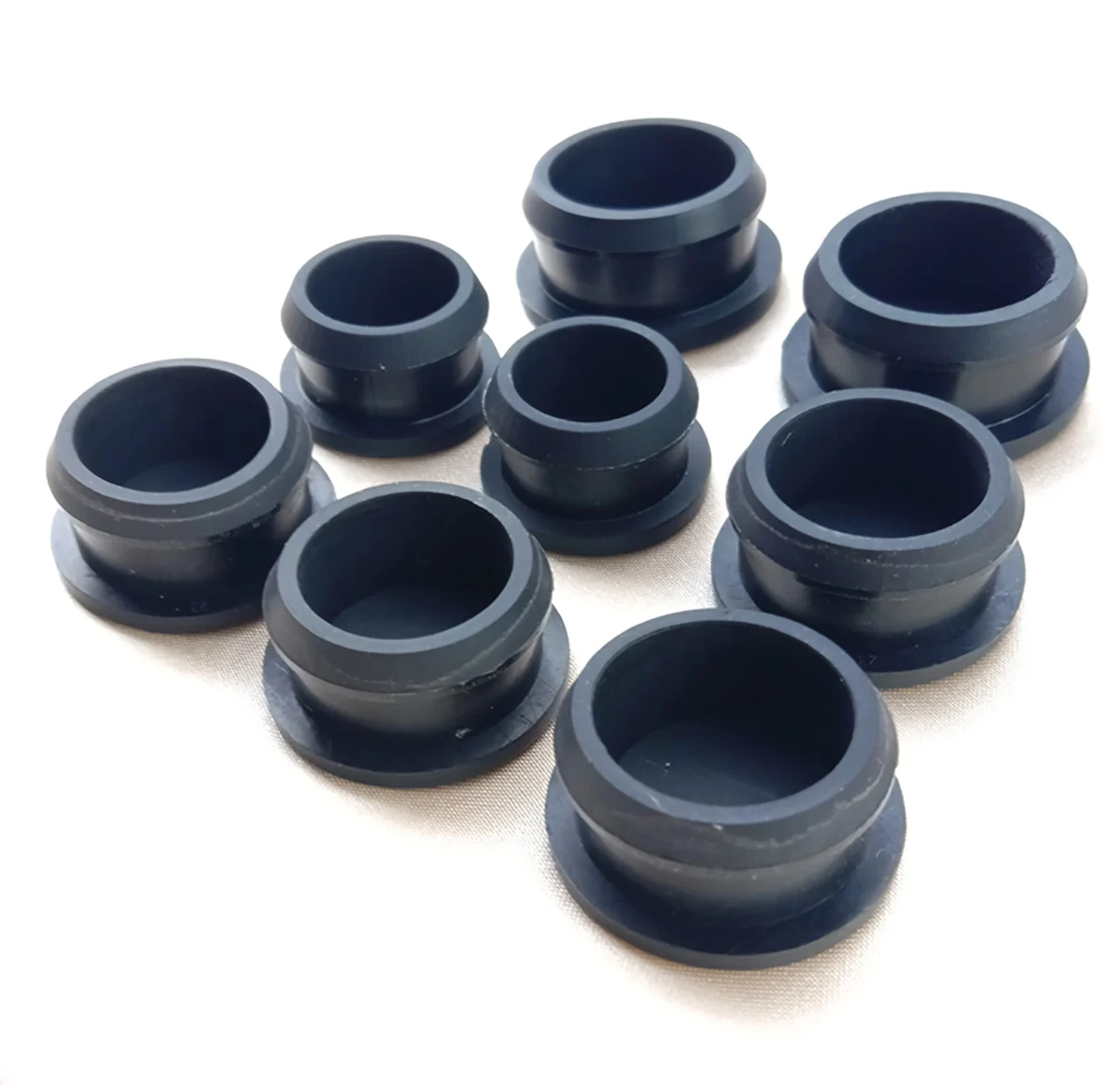 5/10/20/50pcs 10mm Silicone Rubber Hole Caps Inner Hole 7mm T-type Plug Cover Snap-on Gasket Blind Hole Seal Stopper