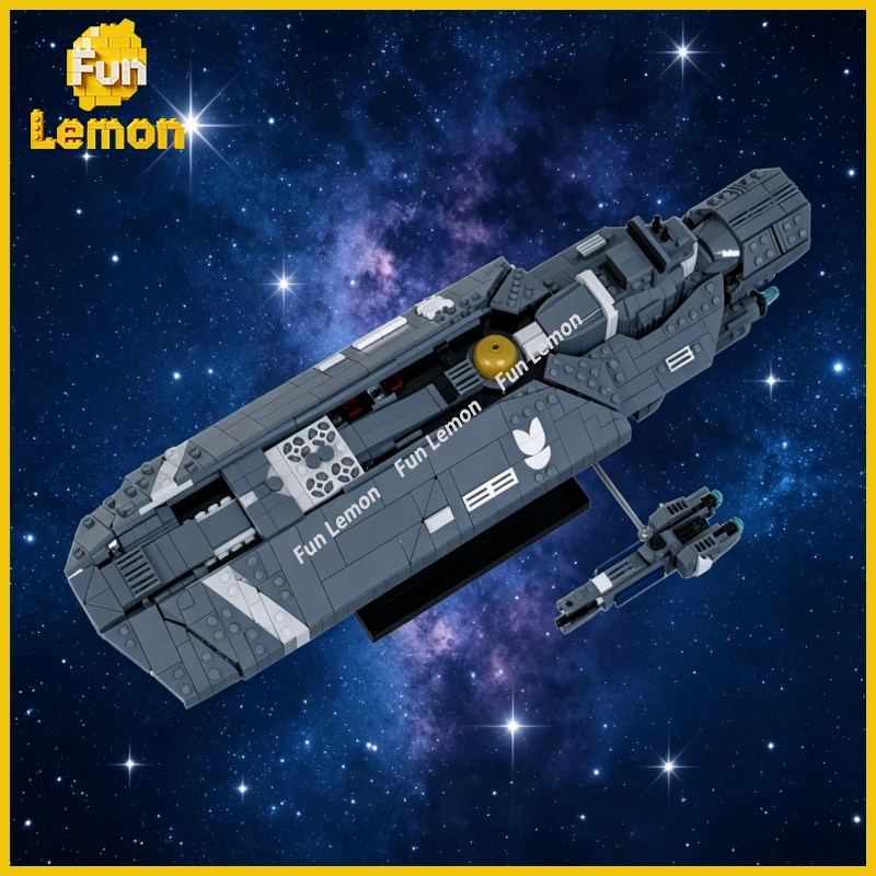 

Aircraft Carrier Military Warship MOC Set, Naval Warship Simulation Bricks, DIY Assembly Kit for Military Hobbyists