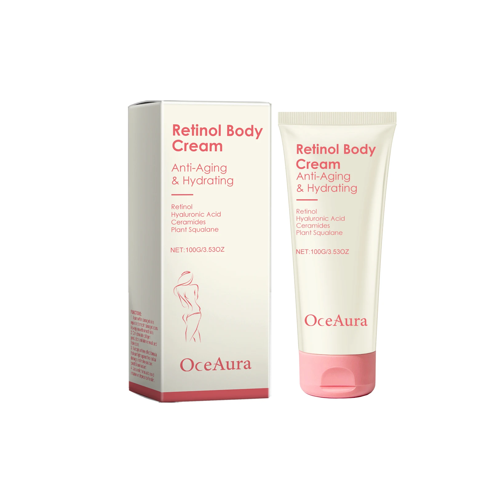 

OceAura Retinol Firming Body Lotion Hydrating Firming Gentle Moisturizing And Nourishing Body Lotion Retinol Firming