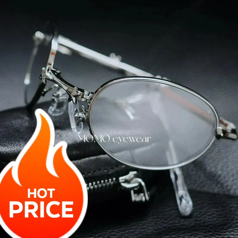 

Korean new GM PICO Diamond Folding glasses frames Progressive Glasses Anti Blue Light Eyeglasses Unisex Pocket Portable Glasses