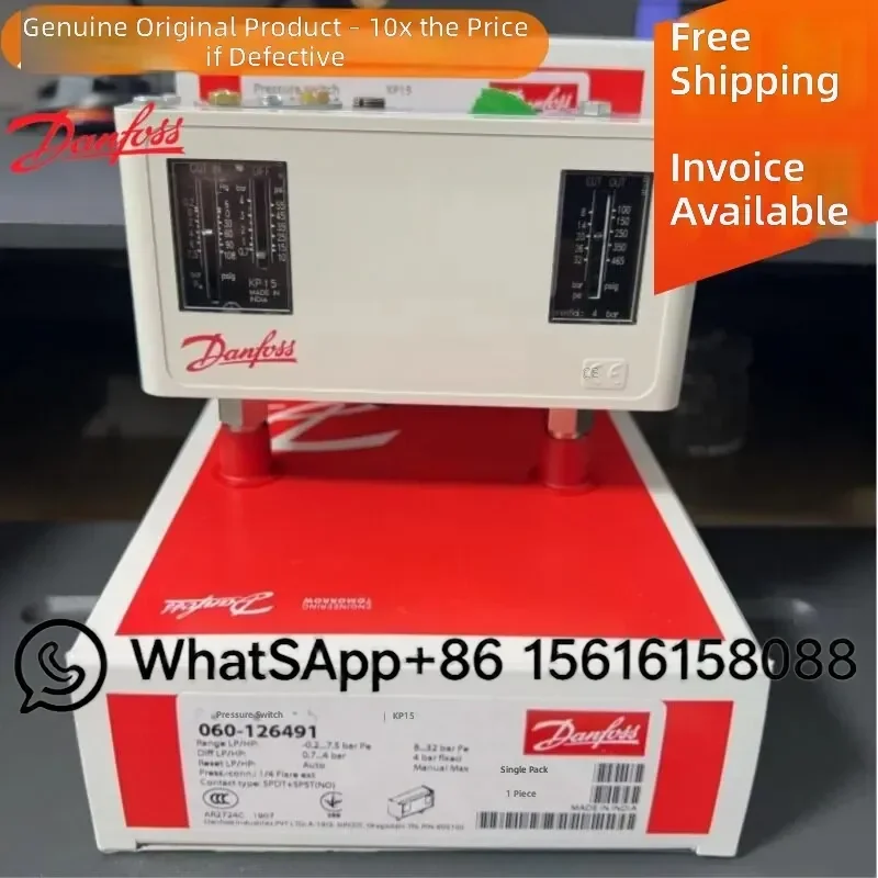 original-danfoss-pressure-controller-kp15-060-126491-060-126591-060-1243-060-1832-060-5191