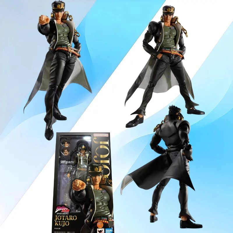 

In Stock, Original BANDAI SHF Kujo Jotaro Jonathan Joestar Joseph Joestar Collectible Toys