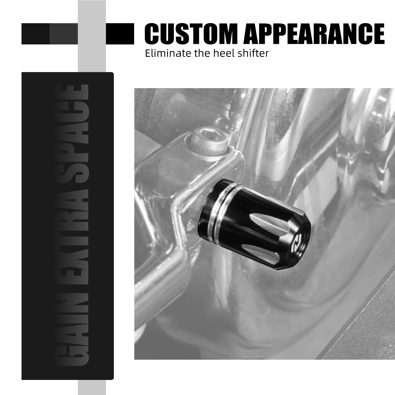 For 17-23 Harley Road King Street Glide/Special Electra Glide Tri Glide Ultra Limited CVO Limited Gear Shifter Shaft Cap Cover