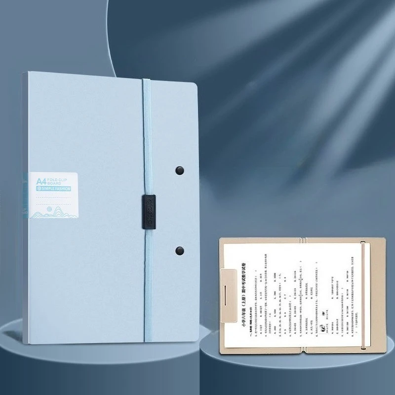 

1 Foldable File Holder with Dual-Way Shoulder Strap, Document Organizer for Office/School Travel Use