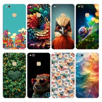 TPU Shell Soft Cartoon For Huawei P10 P10Lite Nova Plus Case Silicone Edging Fundas For HUAWEI Nova Lite Case Personality Trend