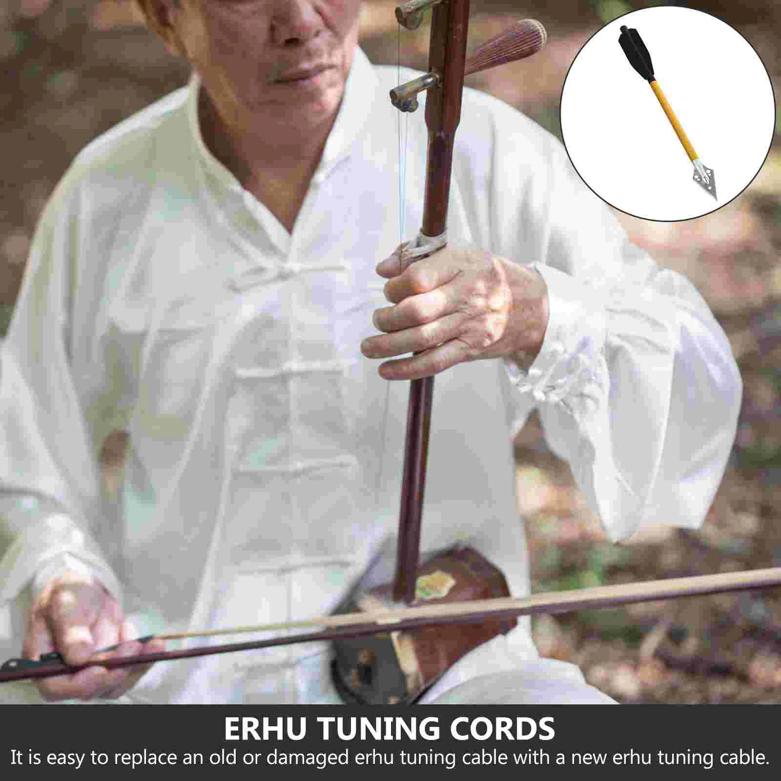 Musical Instrument Erhu Jack Wire Professional Tuning Line Waxing Practical Thread