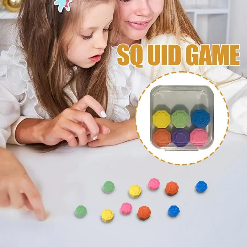 

6 шт./кор., игровой набор с камнем, классическая корейская игра, игрушки для мелкой моторики, игрушка для координации рук и глаз для детей и взрослых