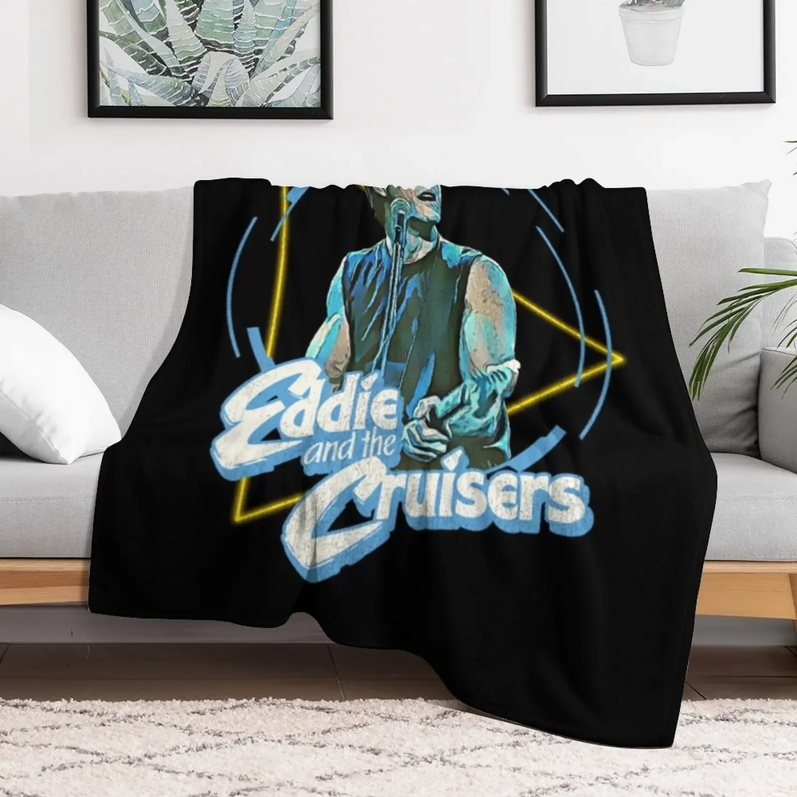 Eddie And The Cruisers Throw Blanket Summer Personalized Gift Designers decorative Blankets