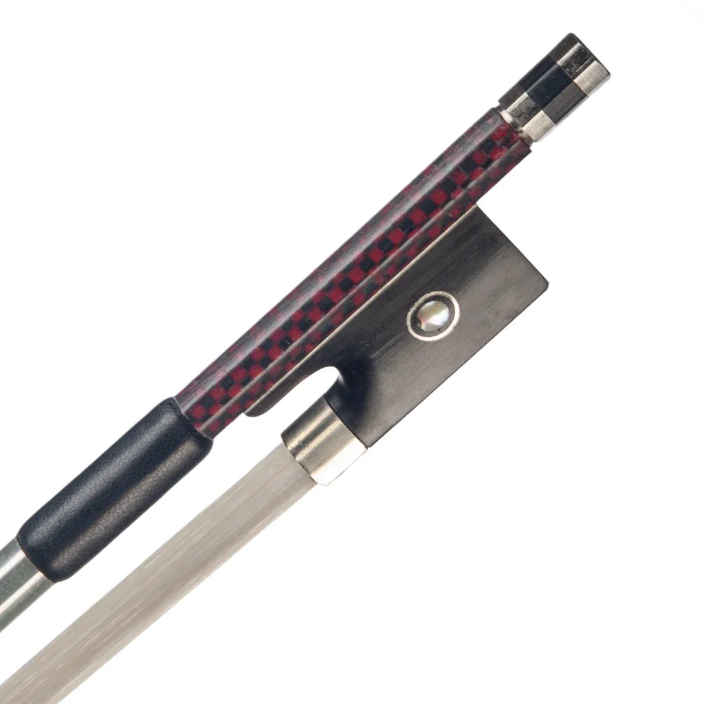 

Mugig Advanced Carbon Fiber Bow 4/4 Violin/ Fiddle Bow Round Stick Ebony Frog Full Size