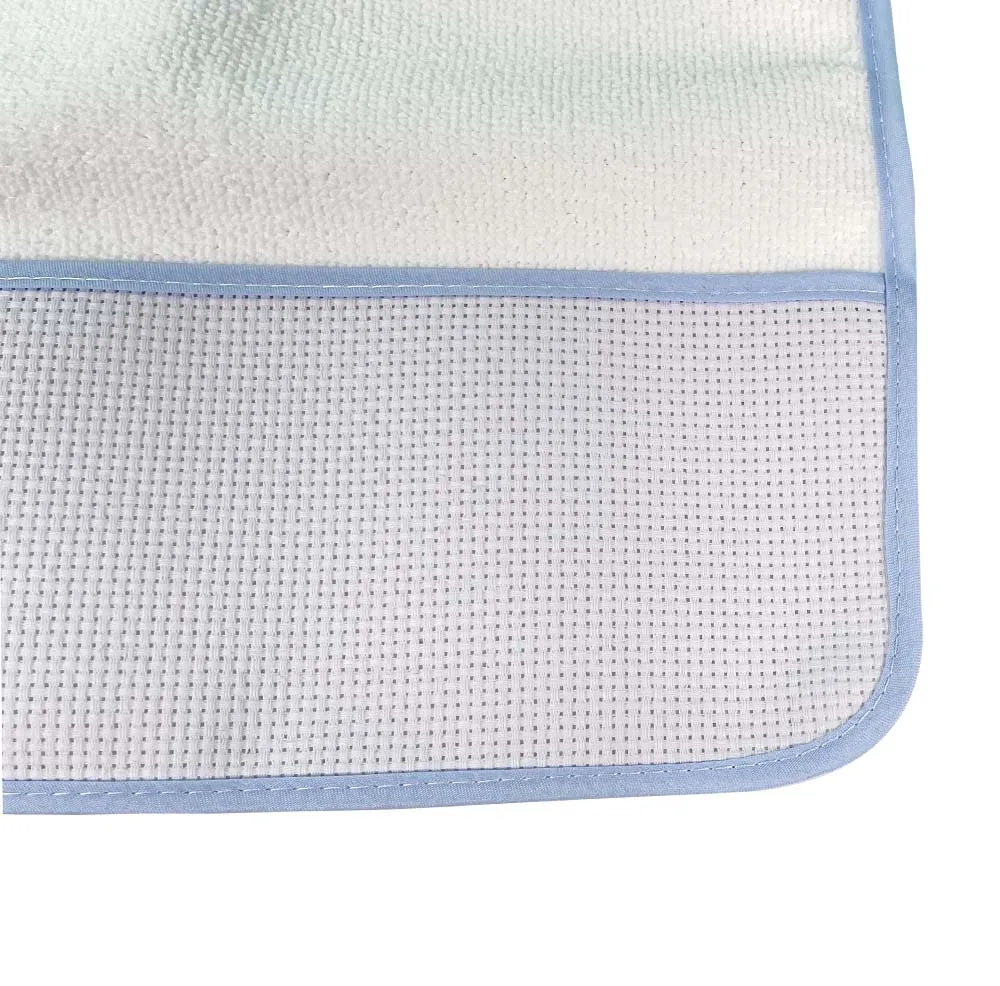 Free shipping Cross Stitch Bibs 12PCS/Set YB0035 Bibs for kids Infant saliva towels Burp Cloths Baby bibs