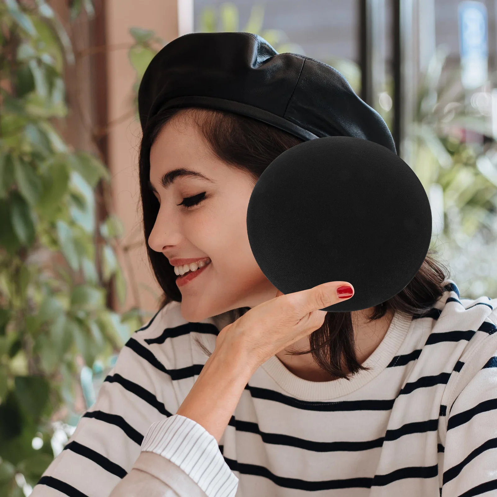 2 قطعة قبعة DIY فاسيناتور قاعدة كاب قواعد مستديرة خفيفة الوزن المحمولة هدية فكرة للأصدقاء الأسرة صنع الإمدادات