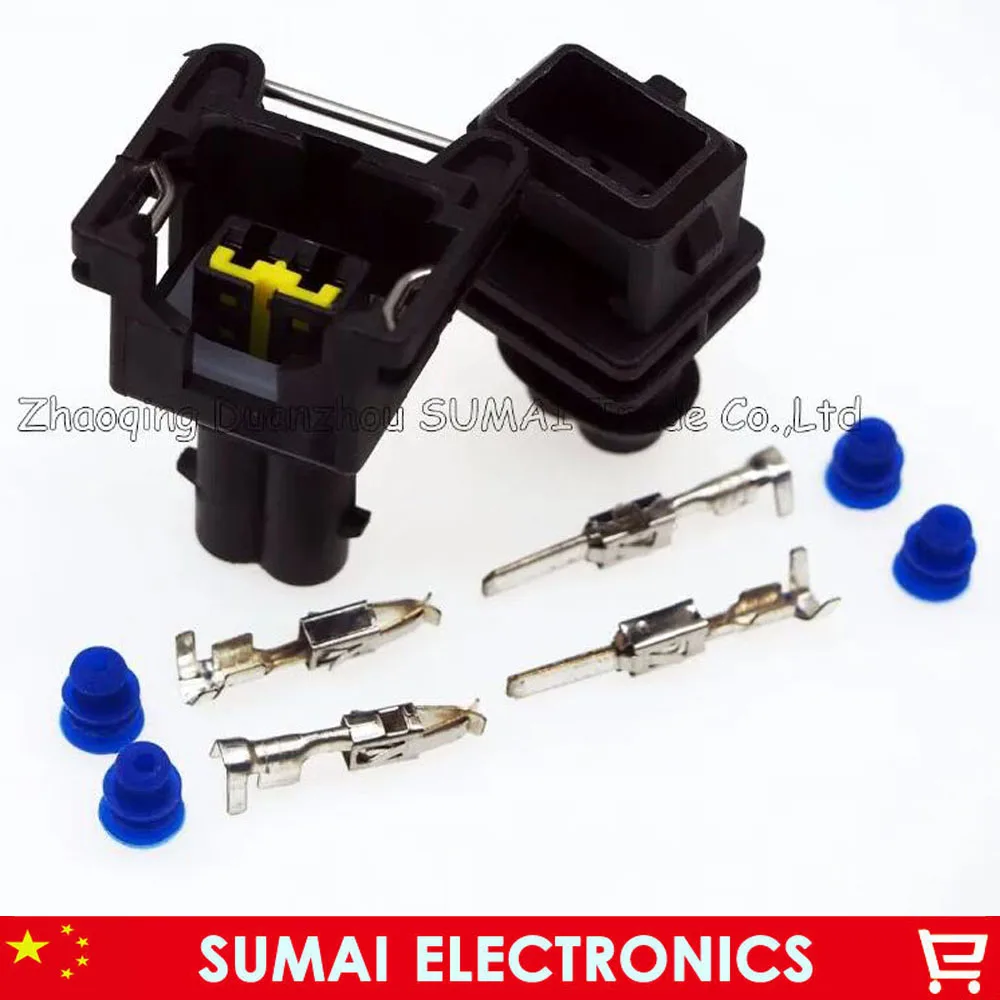 20 sets 2 Pin 3.5mm 368354-1 1928402448 Auto Oil nozzle plug,sensor plug,Injector connector for Toyota,Honda,Nissan