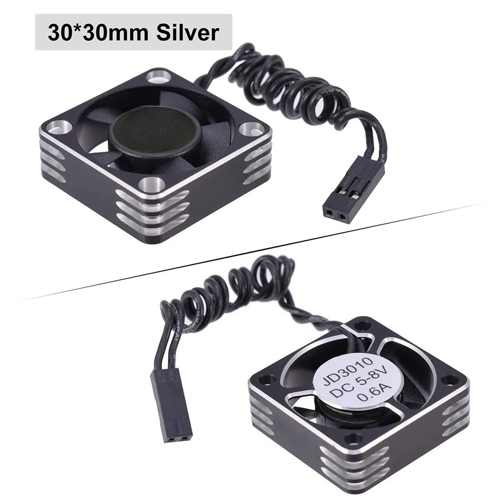 Metal RC Motor Cooling Fan 30/35/40/50mm High Speed Cooler For Sensor‑Sensorless Brushless Motor RC Car Upgrade Part
