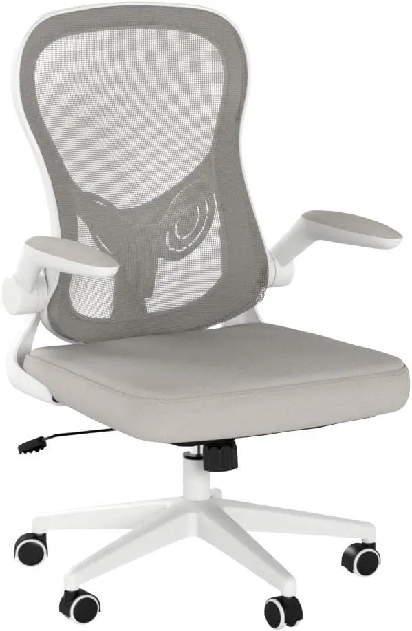 Ergonomic Desk Office Chair, Breathable Mesh Computer Chair, Grey