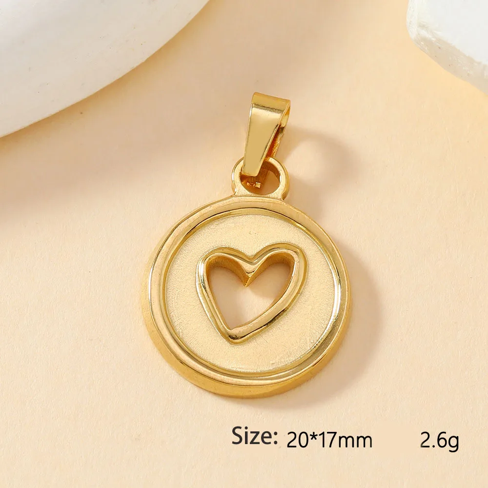 New Love Cross Charms For Jewelry Making Supplies Hollow Circular Shape Diy Earrings Necklace Bracelet Free Shipping