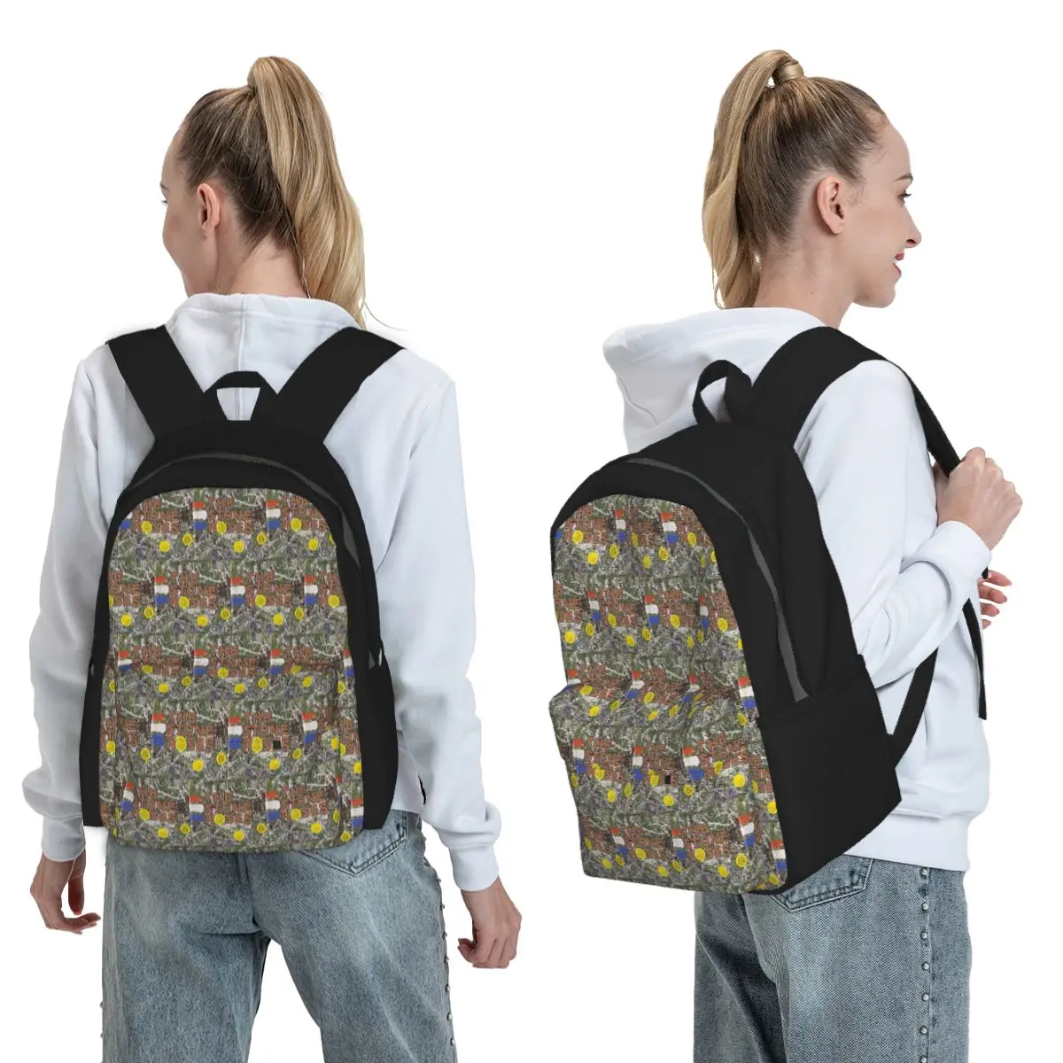 The Stone Roses Album Cov Backpack Boys Girls BookBag Kids School Bag Computer Shoulder Bags for Men Women