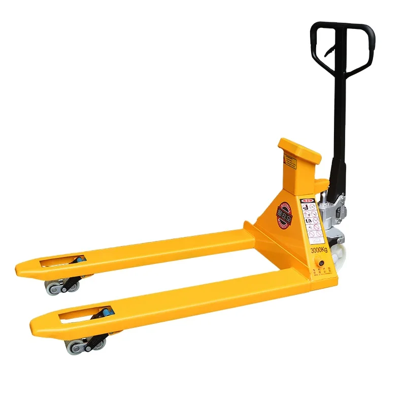 Truck With Scale China Factory Haizhili Mini Pallet Jack Transporting Loading Truck Lift Forklift Hand Pallet