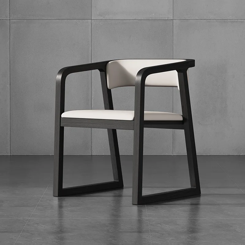 

Стул из цельного дерева, новинка 2026, домашний чайный столик, спинка, антикварное кресло, удобный сидячий китайский стул, главный стул для гостиной