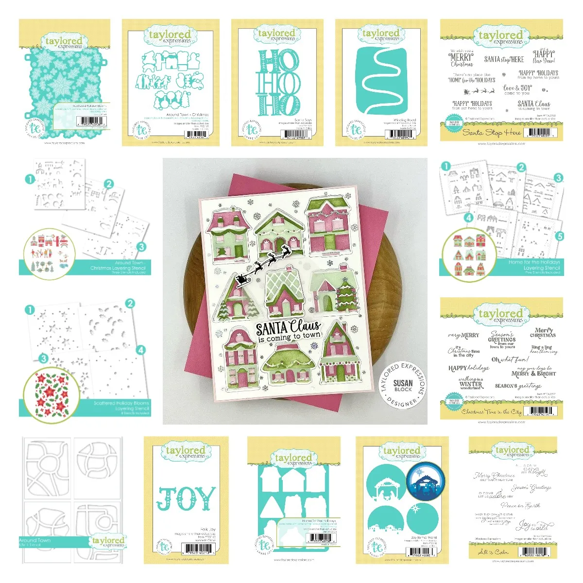 

2024 New Dies and Stamps Holiday Blooms Christmas Layering Stencil Home Gifts Metal Cutting Dies DIY Handmade Scrapbooking Cards