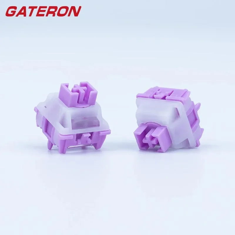 

GATERON Magnetic Orchid switch Full POM 30gf HIFI Linear Dual-rail Structure for Magnetic Gaming Keyboard Rapid Trigger HE