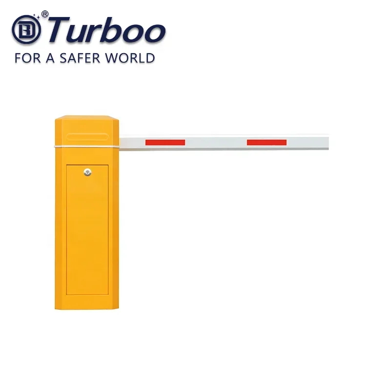 Fully Automatic Vehicle Parking Boom Barrier Gate Straight Arm Barrier For Parking And Road
