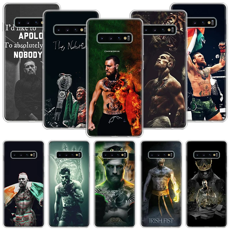 Conor McGregor Phone Case For Samsung Galaxy S24 S23 S22 S21 S20 Ultra S20 FE S10 Plus S9 S8 + Fundas Cover Coque