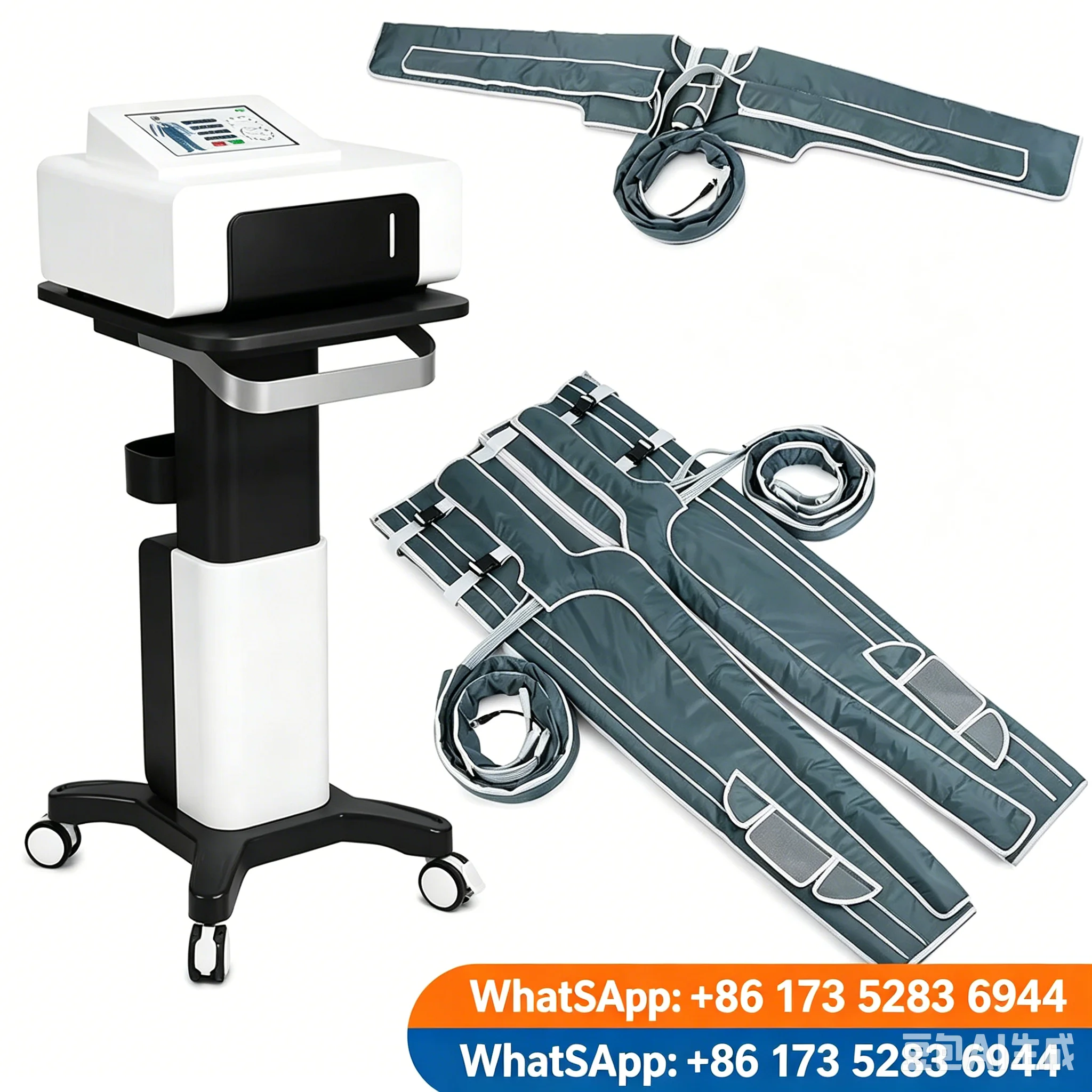 

NEW 36 Airbags Pressotherapy Machine with Heating for Slimming and Detox Sports Recovery-*2027
