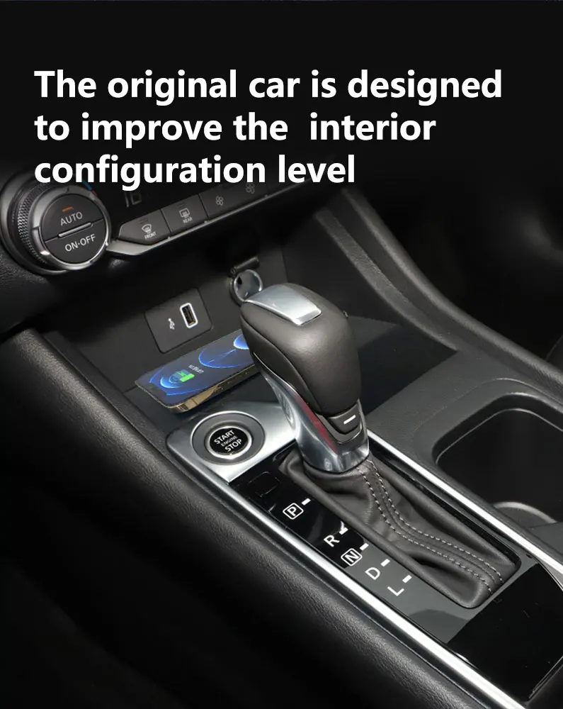 Bezprzewodowa ładowarka samochodowa do NISSAN SYLPHY/SENTRA B18 2020-2022, szybkie ładowanie telefonu komórkowego, modyfikacja wnętrza, części samochodowe